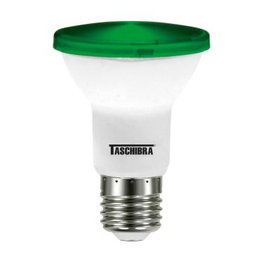 Imagem de Lâmpada Taschibra LED Par 20 IP em Plástico e Metal – Verde