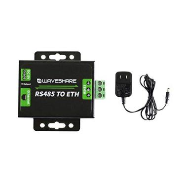 Imagem de Waveshare RS485 to Ethernet Converter with High-Speed Low-Power High-Stability Up-gradable Easy to Communicate Between RS485 and RJ45 Port Ethernet