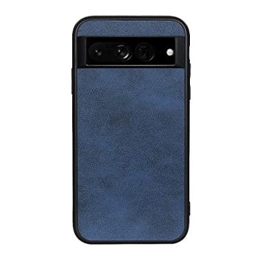 Imagem de For Google Pixel 7 Pro Accurate Hole Two-color Texture PU Phone Case