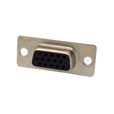 Imagem de Conector DB15 Fêmea Solda Fio VGA DS1035-15FBNSISS - Connfly