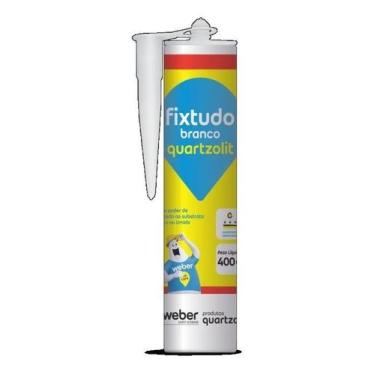 Imagem de Cola Fixtudo Branco Quartzolit 400g Profissional