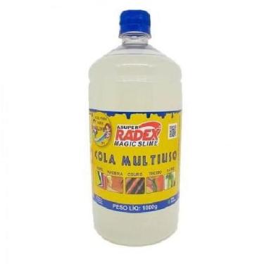 Imagem de Cola Multiuso Radex 1Kg Slime, Transparente, 1kg