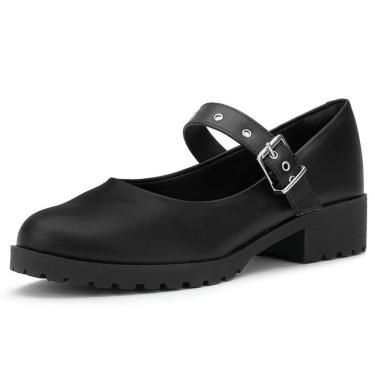 Imagem de Sapatilha Feminina Boneca Vintage Salto Baixo Sua Cia