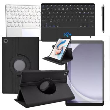 Imagem de Blance, Kit Capa Com Teclado + Película De Vidro + Caneta Touch Para Tablet Galaxy Tab A9 8.7