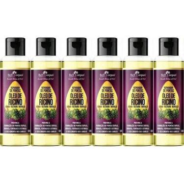 Imagem de 6 Tratamento Capilar Reparador De Pontas Óleo Rícino - Bell Corpus