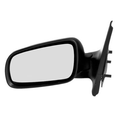 Imagem de Retrovisor Gol G3 2000 a 2005 4 Portas Preto Sem Controle CarolCar