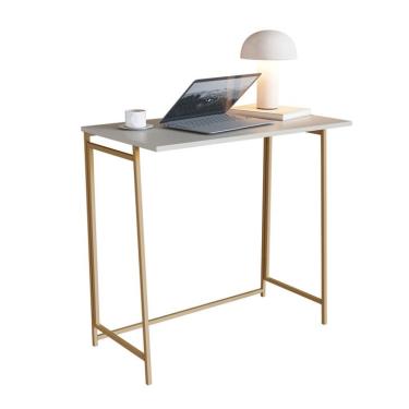 Imagem de Escrivaninha Dobrável Slim Arenas e Dourada