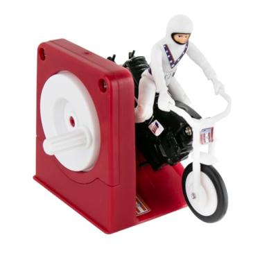 Imagem de World's Smallest Evel Knievel Miniature Classic Wind Up Toy | Features Rider, Stunt Cycle, and Energizer Launcher | Action Figure | for Ages 8 and up