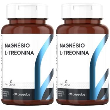 Imagem de KIT 2X Magnésio L-Treonina (Treonato) 60 cápsulas - Natulha