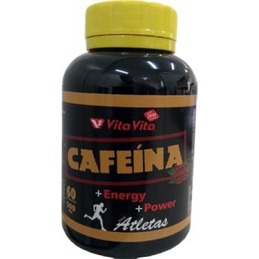 Imagem de Cafeína 500mg 60 cápsulas Vita Vita