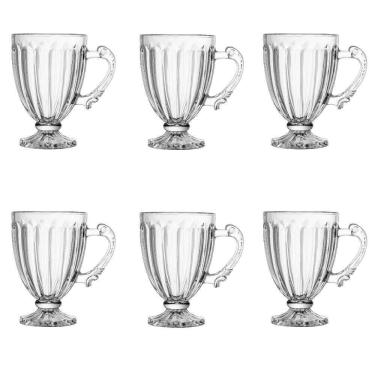 Imagem de Conjunto De Xícara De Café-cappuccino 6 Peças 100ml Imperial Lyor