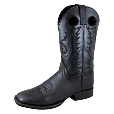 Imagem de Botas Outlaw Masculinas Smoky Mountain, Preto, 9