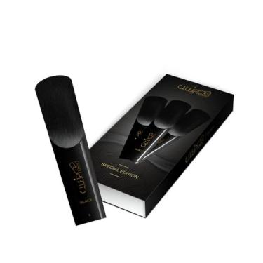 Imagem de Palheta Sintética Clleip Reed BLACK  Saxofone Soprano  SOFT - EVER-TON