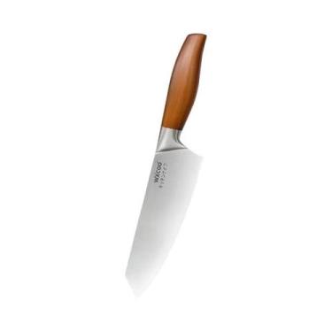 Imagem de Faca Profissional Japonesa De Aço Inoxidável Chef Santoku Para Culinár