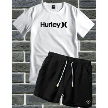 Imagem de Conjunto Masculino kit Camiseta Algodão Premium e Bermuda em Tectel Es