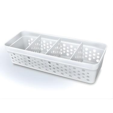 Imagem de Cesto Organizador Cesto C-3 Div Maxi Transparente para Organizar Grandes Volumes em Plá...