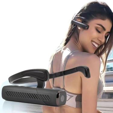 Imagem de XRC TECH Câmera de vídeo montada na cabeça 4K câmera de vídeo vestível gravador anti-tremulação câmera sem fio sem fio IP65 à prova d'água Webcam