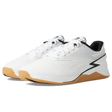 Imagem de Reebok Tênis de treinamento unissex Nano X3, Ftwr Branco/Core Black/Rbkg01, 16.5 Women/15 Men