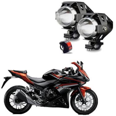 Imagem de Kit Led Farol Milha Moto Honda CBR 500 2014 U5 - SeriesU
