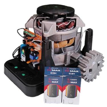 Imagem de MOTOR PORTÃO GAREN DESLIZANTE RÁIDO 8SEG 400Kg 2 CONTR 3M, 110/127V