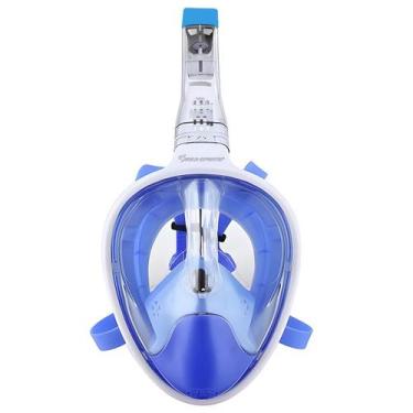 Imagem de Máscara Subaquática de Mergulho Full Face Gold Sports Com Snorkel, L/X