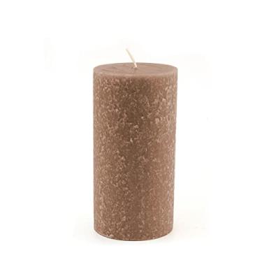 Imagem de Root Candle s Timberline mistura de cera de abelha premium feita à mão sem perfume, 8 x 15 cm, Portobello