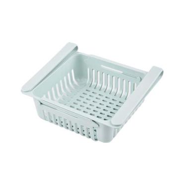Imagem de Cesto Organizador Ajustável Multiuso Para Geladeira Armário - Zein, Ve