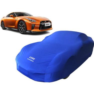 Imagem de Capa De Tecido Para Proteção Do Carro Nissan Gtr Luxo - Mz, Azul