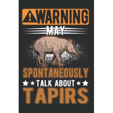 Imagem de Tapir Tagesplaner: May spontaneously talk about Tapirs/Kalender 2023 & 2024 / Wochenplaner Tagesplaner Planer/Planungsbuch To-Do-Liste / 6x9 Zoll / 100 ausfüllbare Seiten