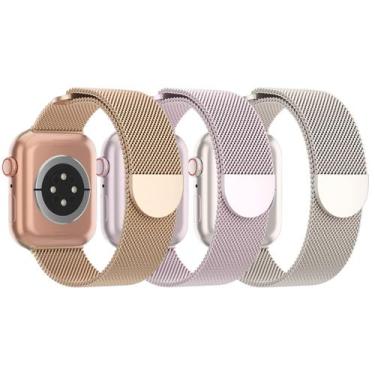 Imagem de Pulseira de Relógio Steezrd Mesh Metal - Compatível com Apple Watch 38