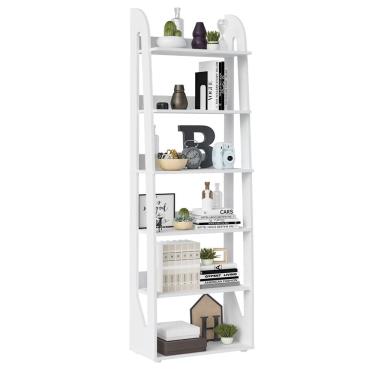 Imagem de Estante Livreiro 7 Prateleiras 183X60 cm Branco Fosco ARLY