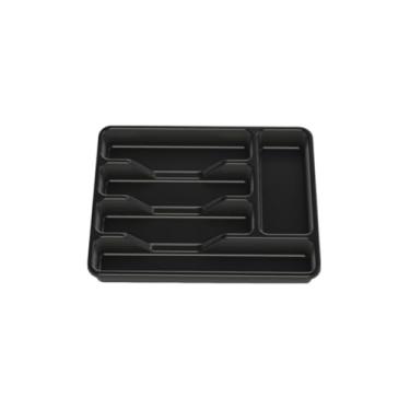 Imagem de Organizador de Cozinha Super UsáVel Gaveta Porta-Talheres 32x26cm(Preto)