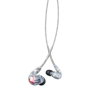 Imagem de Shure SE846 Fones de ouvido com isolamento de som com fio geração 2, fones de ouvido intra-auriculares seguros, som profissional de alta qualidade, quatro drivers de alta definição, filtros de som atualizados, qualidade durável, frequência personalizável - transparente