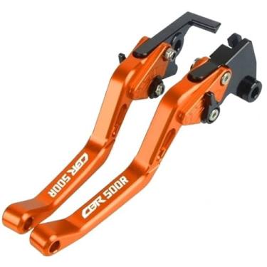 Imagem de Alavancas de freio e embreagem ajustáveis ​​para motocicletas, peça de reposição, alavanca de manopla, acessórios para alavanca de freio e embreagem, para CBR500R CB500FX 2013-2018