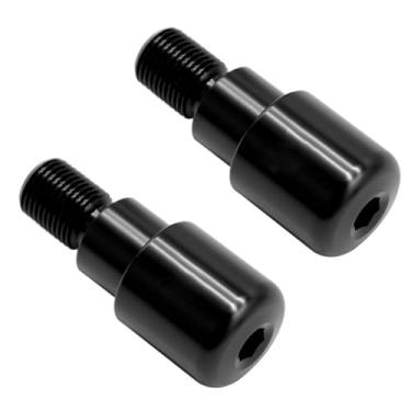 Imagem de Extremidades de manoplas de guidão de motocicleta, tampas de extremidade de manoplas, acessórios deslizantes de peso para MT-125 MT-07 FZ-07 MT-09 MT-10 FZ10 XJ6 2015-2018