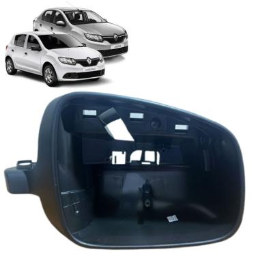 Imagem de Cabeça Corpo Retrovisor Logan Sandero 2014 A 2019 Direito