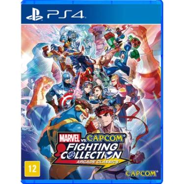 Imagem de Jogo Marvel Vs Capcom Fighting Collection Arcade Classics Ps4 - Midia Fisica
