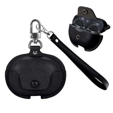 Imagem de NOUKAJU Capa para Baseus Bowie MC1, capa protetora para fone de ouvido com cordão à prova de quedas, à prova de arranhões, à prova de choque, capa para Baseus Bowie MC1 (preto)