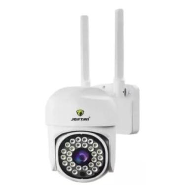 Imagem de Câmera de Segurança WiFi Externa 8MP com Visão Noturna Colorida, Sensor de Movimento, Alarme por Aplicativo e Proteção IP66 à Prova d'Água para Monitoramento Residencial