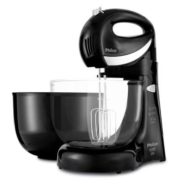 Imagem de Batedeira Philco Paris Cristal Maxx Preta 400W 110V