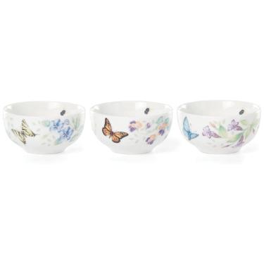 Imagem de Conjunto de Mini Tigelas Para Multiuso e Leve com 3 Peças, Material de Porcelana e Capa...