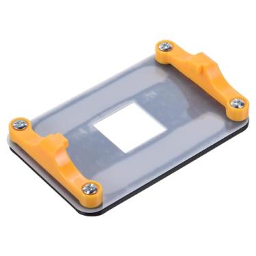 Imagem de Generic Suporte de cooler de CPU AM5, metal e plástico, amarelo preto, 1 unidade, 9,9 cm L x 14 cm C x 0,39 cm A, espaçamento do orifício de montagem: 90 x 54 mm, estrutura de metal, para soquete de
