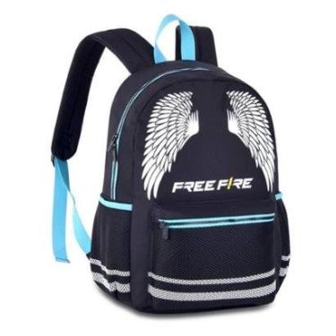 Imagem de Mochila de Costas Juvenil Free Fire Asas - Clio Style-Masculino