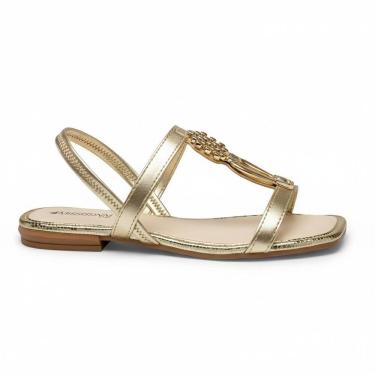 Imagem de Sandália Rasteira Feminina Calce Fácil Mississipi MF311