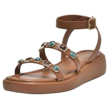 Imagem de Sandalia Feminina Flatform Casual Fecho Fivela Via Marte