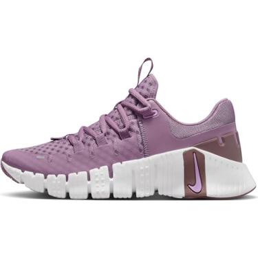 Imagem de Nike Sapato de treino feminino Metcon 5 Free, Violet Dust Rush Fuchsia Plum Eclip, 44 EU