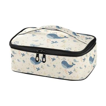 Imagem de GUIJI Lancheira isolada baleia, lancheira à prova de vazamento para mulheres e homens, lancheira portátil para trabalho, piquenique, viagens