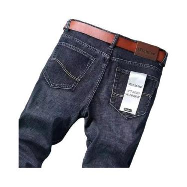 Imagem de Calças Jeans Masculinas plus Size De Alta Qualidade, Estilo Casual, Ra