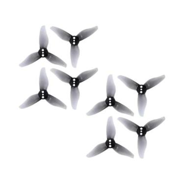 Imagem de Hélice Gemfan Hurricane Toothpick 3-Blade 2X2.3X3 8 Peças Para Drones 