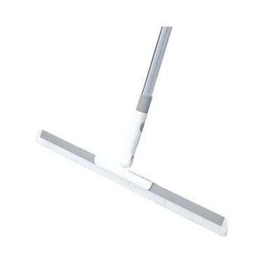 Imagem de Rodo De Chão Telescópico De Aço Inoxidável Tamanho Duplo Com Raspador 